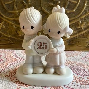 Precious Moments 25 Year Anniversary Figurine